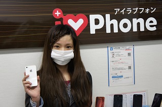 iPhone4ガラス割れ