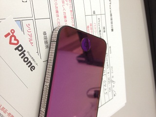 iPhone4 キュビックベゼルでカスタマイズ！！