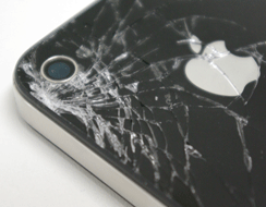 iPhoneのガラス交換